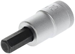 Zestaw wkrętaków w 19 10 - GEDORE 1/2'', wewnętrzny 10-kątny 6 mm Nasadka trzpieniowa 10 mm Gedore IN 19 10 6153740  1 szt.