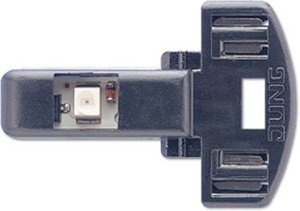 Oprawa Jung 90-LEDW LED 230 V AC / DC Pobór prądu 1,1mA biała niezależna od biegunowości Lampa neonowa Jung 90-LEDW