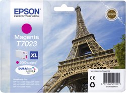 Tusz Epson T7023 XL C13T70234010, oryginalny, magenta