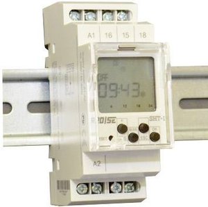 Przekaźnik czasowy do montażu na szynie nośnej Rose LM SHT-1/UNI, 1 zestyk przełączny, 16 A, 24 V/DC, 250 V/AC