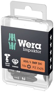 Bit krzyżakowy 3 Wera  05057622001   D 6.3 10 szt.