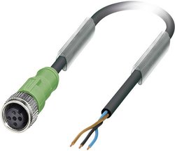Kabel czujników/elementów wykonawczych Phoenix Contact SAC-3P- 5,0-PUR/M12FS 1683510 Ilość styków: 3 1 szt.