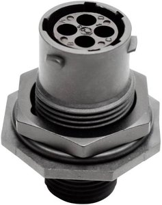 Złącze męskie okrągłe Amphenol RTS 7 10N 4S03, styki:4, 500 V, 16 A, 1 szt.