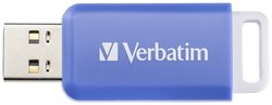 Pamięć USB Verbatim DataBar64 GB niebieski Pendrive USB Verbatim 49455, 1 szt.