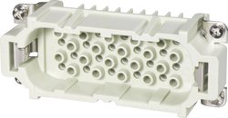 Wstawka pinowa męska Harting Han® 40D-M-c 09 21 040 3001, seria Han® D, 40 + PE, 1 szt.