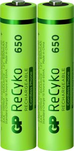Akumulator AAA/R03 GP Batteries GPRCK65AAA554C2, NiMH, 650 mAh, 1.2 V, 2 szt.