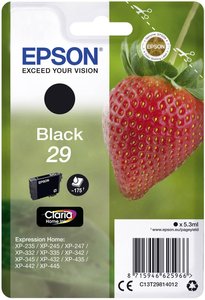 Epson atrament T2981, 29 tusz oryginalny  Czarny C13T29814012