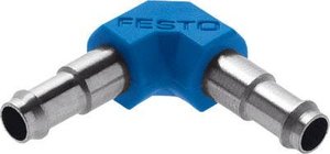 Złączka kątowa FESTO L-PK-4    Średnica rury: 6 mm   1 szt.