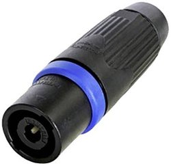 Neutrik NLT4MXX-BAG Złącze SpeakON® 4-pinowe męskie, czarne Złącze Neutrik NLT4MXX-BAG NLT4MXXBAG, miedź, 1 szt.