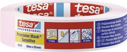 Taśma maskująca tesa Präzisionskrepp® 04333-00018-02 PRECISION SENSITIVE (D x S) 50 m x 25 mm 50 m 1 szt.