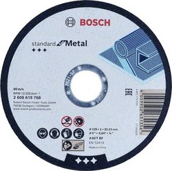 Tarcza tnąca prosta Bosch Accessories standard for Metal 2608619767 115 mm 1 szt.