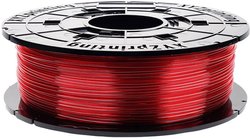 Filament do drukarek 3D PETG XYZprinting RFPETXEU01G, Średnica filamentu: 1.75 mm, 600 g, czerwony (przezroczysty)