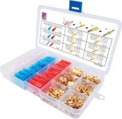 TRU COMPONENTS T1809C019 Złącze męskie płaskie, zestaw 320 Teile