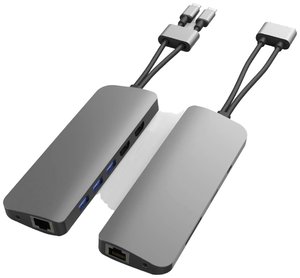 Stacja dokująca USB-C® HYPER Stacja dokująca USB-C® HD392 Odpowiedni dla marki: Apple  zintegrowany czytnik kart