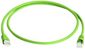 Kabel LAN Telegärtner L00006A0037, 15 m, RJ45, CAT 6a, S/FTP, 15.00 m, zielony