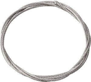 Drut stalowy powlekany tworzywem sztucznym Reely HY021-00201E Średnica zewnętrzna: 1.5 mm   1 szt.