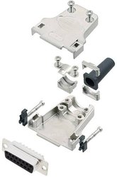 Zestaw listew żeńskich D-Sub Amphenol L17DTZF25-RG+L77SDB25S, rzędy: 2, styki: 25, 180 °, 1 szt.