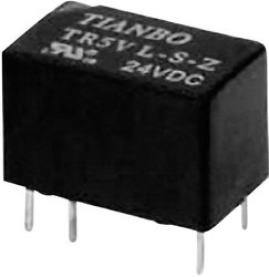 Przekaźnik miniaturowy TR5V Tianbo Electronics TR5V-M-24VDC-S-Z 24 V/DC 1 zestyk przełąc