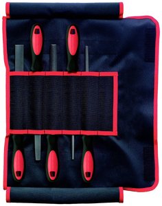 Asortyment pilników warsztatowych, nacięcia 2, 5 sztuk, różne kształty Pilnik warsztatowy Dick GPULT15A357C4 1308202-2K 200 mm 1 zest.