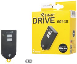 Nadajnik radiowy Schellenberg Smart DRIVE, 2-kanałowy, 868,4 MHz, antracyt Radiowy nadajnik ręczny Schellenberg 60930 1 szt.