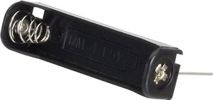 Komora baterii TRU COMPONENTS BH-411-3P 1 x AAA, Pin stykowy