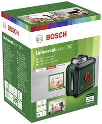 Laser krzyżowy Bosch Home and Garden UniversalLevel 360 0603663E00 Zasięg (maks.): 12 m