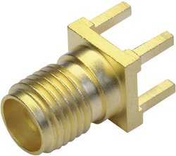 Złącze SMA Telegärtner J01151A0931 J01151A0931 złącze żeńskie do wbudowania pionowego 50 Ω 1 szt.