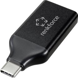 adapter USB-C, HDMI Renkforce RF-4600986, [1x złącze męskie USB-C - 1x złącze żeńskie HDMI]