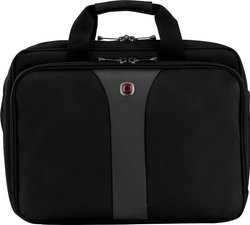 Torba na laptopa Wenger Legacy Double Gusset 600648, 40,6 cm (16'') , (S x W x G) 13 x 30 x 39 cm, czarny, szary