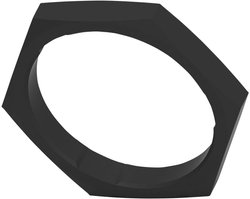 Nakrętka mocująca złącze męskie okrągłe TE Connectivity 2411-002-1805, 1 szt.