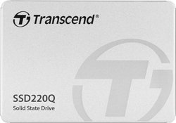 Dysk SSD wewnętrzny, 2,5'' (6,35 cm) 1 TB Transcend SSD220Q SATA 6 Gb/s Produkt nowy