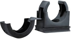 Uchwyt wężowy HellermannTyton HelaGuard PACC54, O 54 mm, czarny