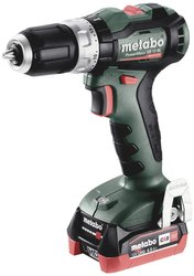 Metabo 601046800 -Wkrętarka udarowa akumulatorowa bezszczotkowy, zaw. 2 akumulatory, zaw. ładowarkę