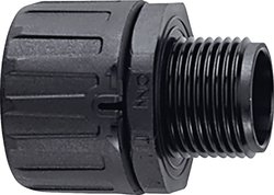 Złącze śrubowe do węża HellermannTyton HG67-S-M63-PA66-BK 166-21009 Zawartość: 1 szt.