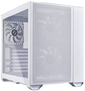 Lian Li O11 AIR MINI WHITE Mini Tower Obudowa gamingowa, Obudowa  biały