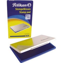 Pelikan Poduszka do pieczątki 1 331124 160 x 90 mm (szer. x wys.) niebieski 1 szt. Poduszka do pieczątki Pelikan 331124, 1 szt.