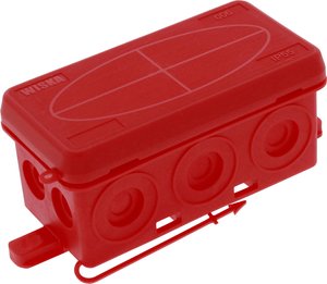 Skrzynka przyłączeniowa Wiska KA 006 RD, IP55, (D x S x W) 86 x 44 x 41 mm, czerwony, 1 szt.