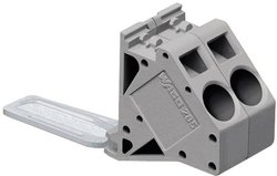 do złączek silnoprądowych 95 mm², szara WAGO 285-407 odgałęźnik potencjałowy