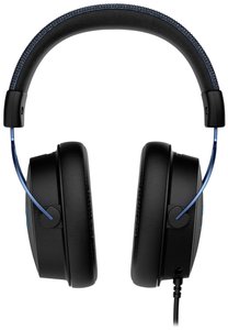 HyperX Cloud Alpha S — zestaw słuchawkowy USB do gier z dźwiękiem przestrzennym 7.1 Zestaw słuchawkowy Over Ear HyperX Cloud Alpha S 4P5L3AA Stereo czarno-niebieski