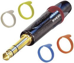 Pierścienie opisujące do wtyczek jack Neutrik PXR- zestaw