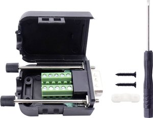 Złącze męskie do zabudowy D-Sub TRU COMPONENTS T190C4088, rzędy: 2, styki: 9, 1 szt.