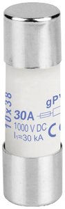 Bezpiecznik Weidmüller FUSE 10X38 30A 1000 VDC GPV S 2828000000, 30 A, 38 mm , 1 szt.