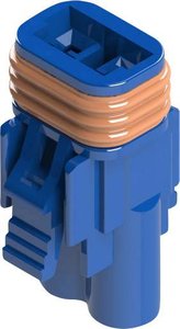 Obudowa złącza pin żeńskiego na kabel EDAC 572-002-000-400, wire-to-wire, piny: 2, 10 A, 1 szt.