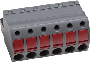 Listwa zaciskowa sprężynowa AKZ4951/3KD-5.08, RM 5,08 mm, 3-pin, do 2,5 mm2, 12 A/10 A