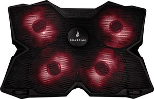 Podstawka pod notebooka z funkcją chłodzenia Surefire Gaming Bora regulacja wysokości, regulowany wentylator, funkcja huba USB