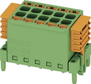 Obudowa złącza pin męskiego na PCB Phoenix Contact 1848684, Ilość pinów 12, Wymiary siatki: 3.50 mm, 1 szt.