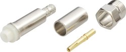 Złącze zaciskowe Amphenol FME 6121B1-ND3G-1-50, gniazdo prote, izolacja POM