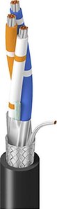 Kabel do transmisji danych Belden 3106A 010500, 3 x 0.36 mm², Produkty w metrach bieżących, czarny