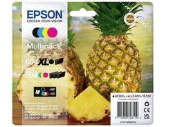 Epson atrament T10H9, 604XL tusz oryginalny Combi-Pack Czarny, cyjanowy, magenta, żółty C13T10H94010