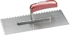 Paca wygładzająca, ząbkowana z 4 stron, 280 x 130 mm Paca do wygładzania kwb 923828 1 szt.